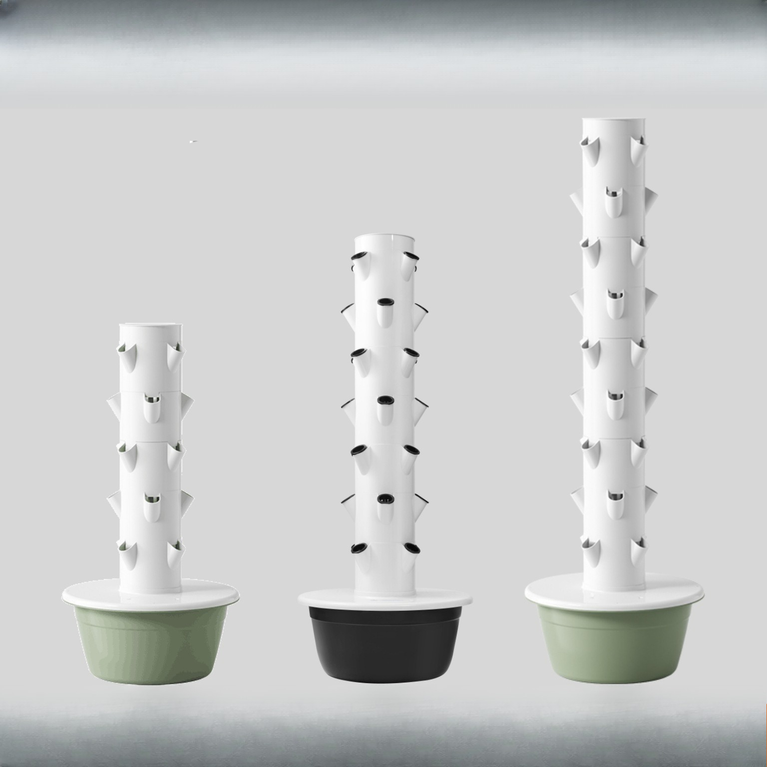 Smart Garden Vertical Planter - 1개 스마트 수직 수경재배 타워 무토양