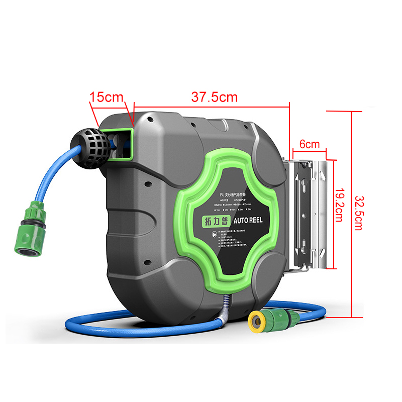 Smart Garden Hose - 자동 개폐식 호스 릴 워터 드럼,