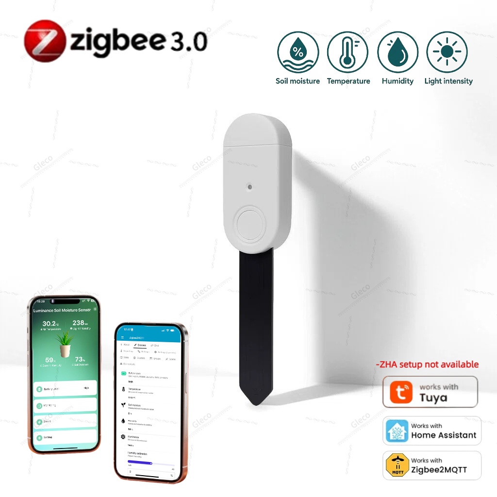Smart Soil Sensor - 4in1 Zigbee 토양 수분 온도 습도