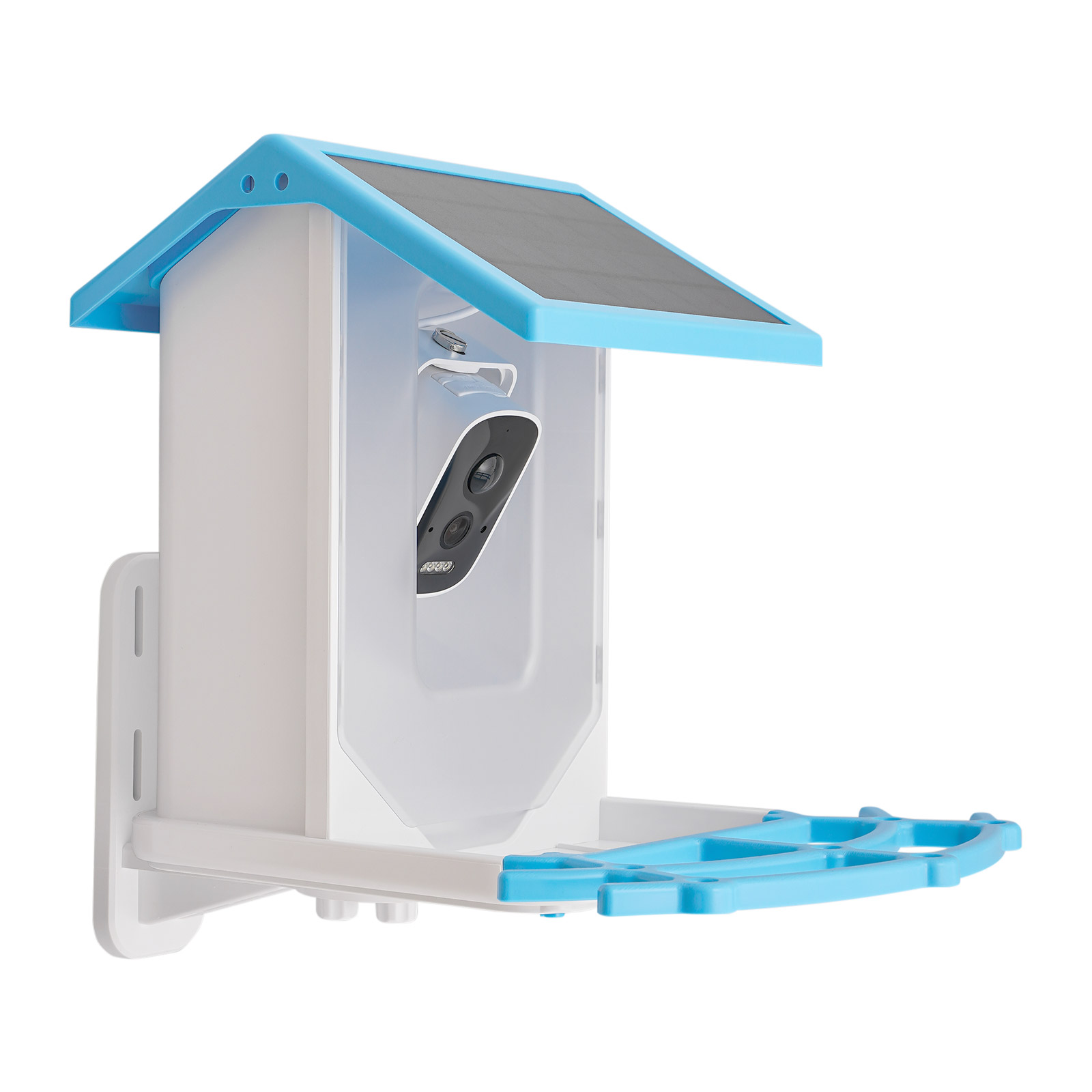 Smart Garden Ai - 태양광 스마트 새 모이통, 2.5K 4MP