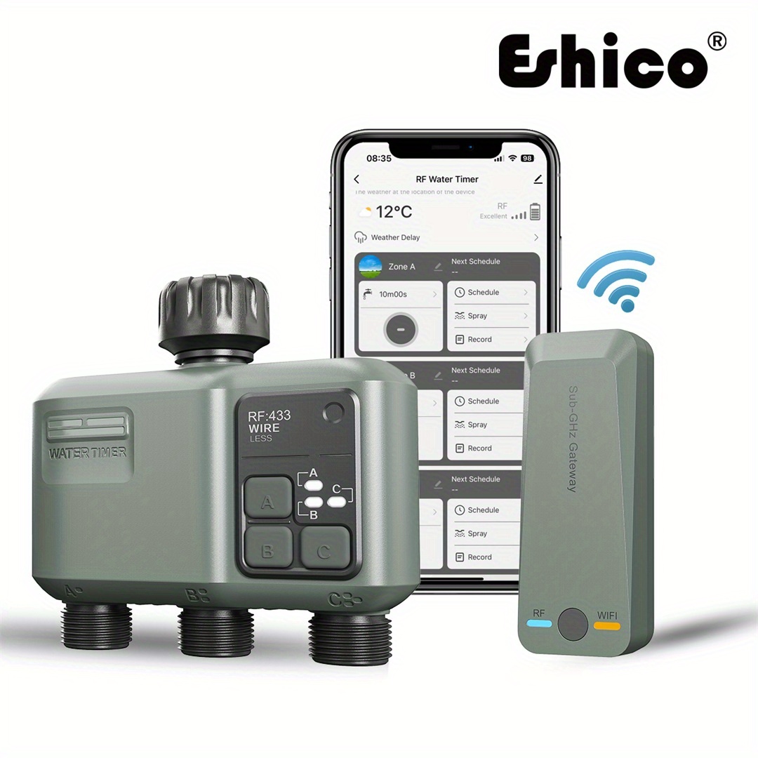 App Smart Garden - Eshico 스마트 스프링클러 타이머: 2x Wi-Fi