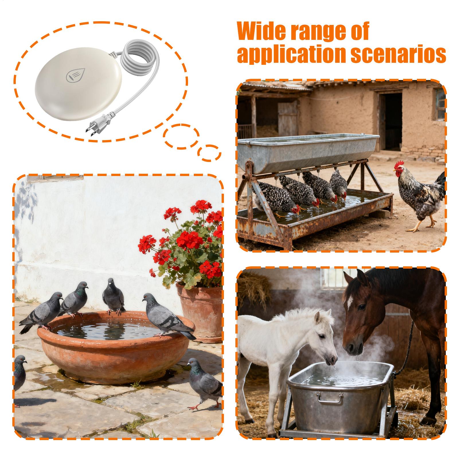 Smart Garden Bird Bath - 조류 목욕용 히터, 조류 급수기 히터,