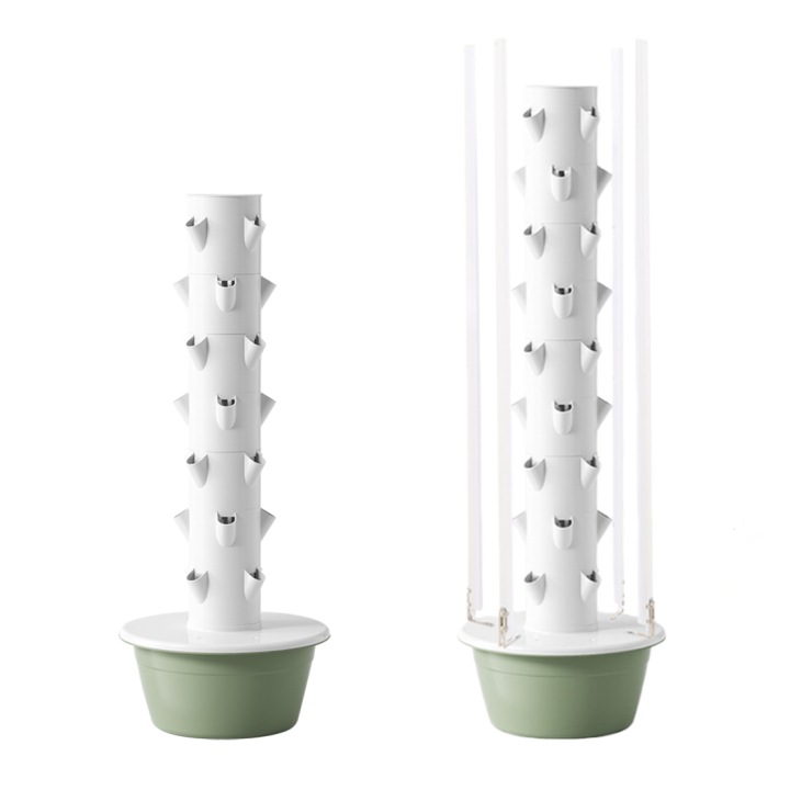 Smart Garden Vertical Planter - 스마트 수직 수경재배 타워 - 가정