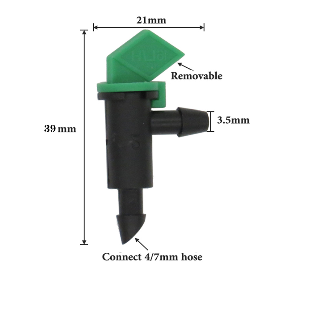 정원 관개 스프링클러 플래그 모양 드리퍼, 4mm 호스 - Smart Garden Hose 리뷰 및 가격