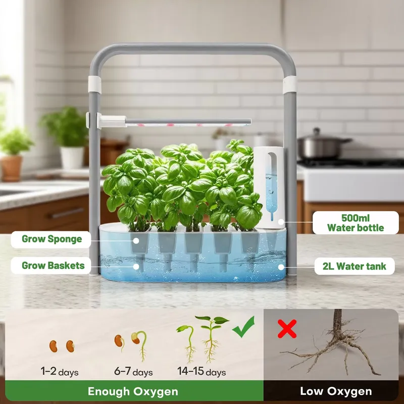 스마트 홈 주방 정원 바닥 데스크탑 수직 재배기 자동  - Smart Garden Vertical Planter 리뷰 및 가격