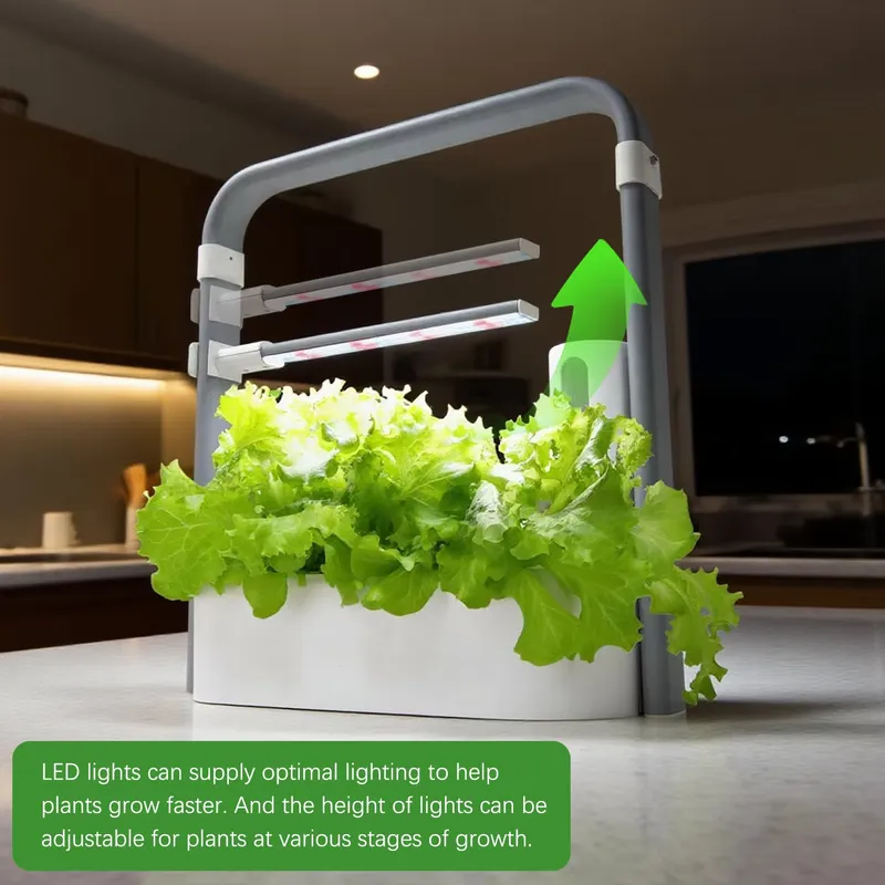 스마트 홈 주방 정원 바닥 데스크탑 수직 재배기 자동  - Smart Garden Vertical Planter 리뷰 및 가격