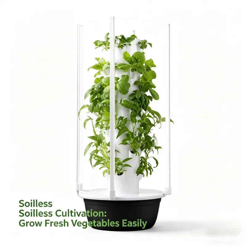 5층 스페이스트리 수직 수경 재배 정원 (성장등 포함) - Smart Garden Vertical Planter 리뷰 및 가격