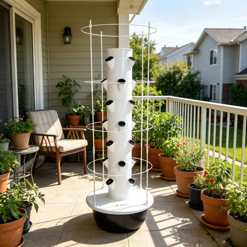 7층 트레리스 스페이스트리 수직 수경 재배 타워 실내  - Smart Garden Vertical Planter 리뷰 및 가격