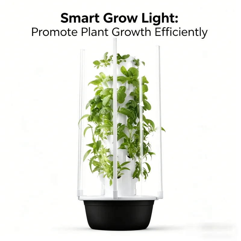 5층 스페이스트리 수경재배 타워 실내 스마트 채소 허브 - Smart Garden Vertical Planter 리뷰 및 가격