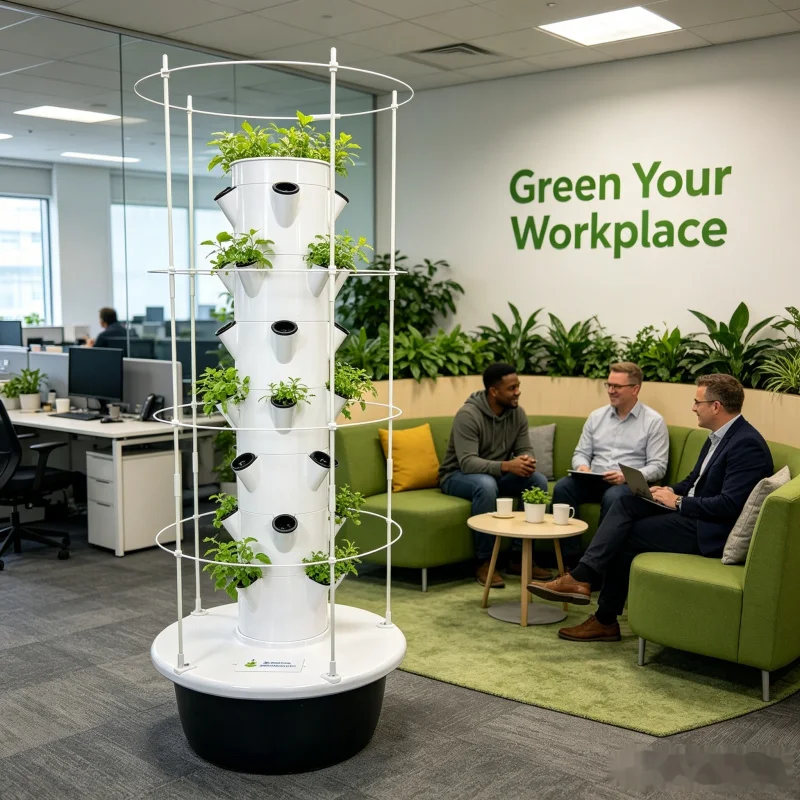 스페이스트리 수직 수경재배 타워 스마트 홈 채소 재배기 - Smart Garden Vertical Planter 리뷰 및 가격