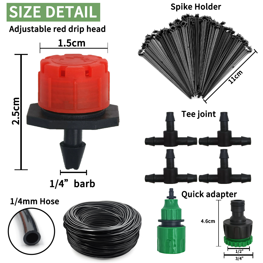 휴대용 마이크로 드립 관개 시스템, 20M 자동 급수, - Smart Garden Hose 리뷰 및 가격