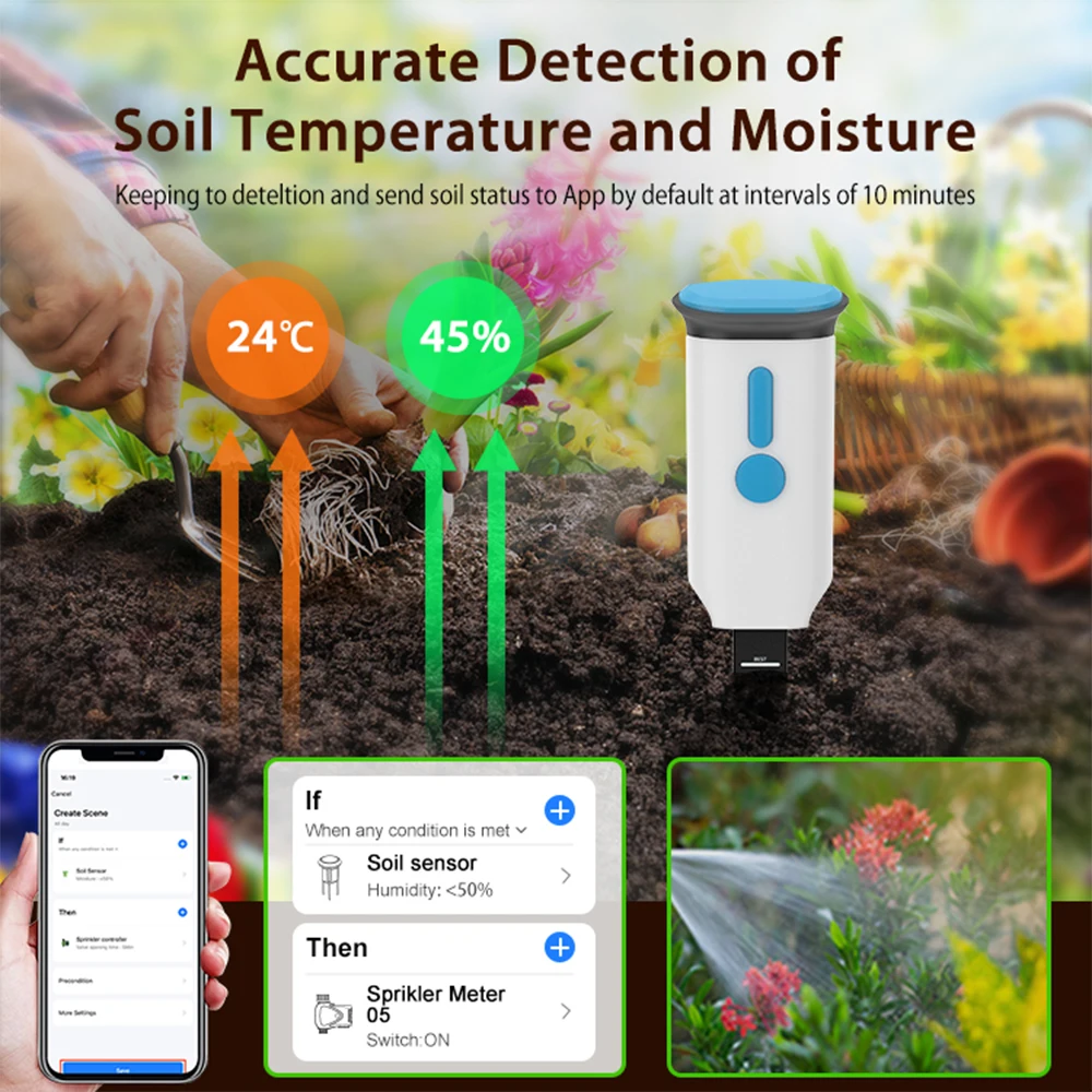 Haozee Tuya 스마트 WiFi 토양 수분 센서  - Smart Soil Sensor 리뷰 및 가격