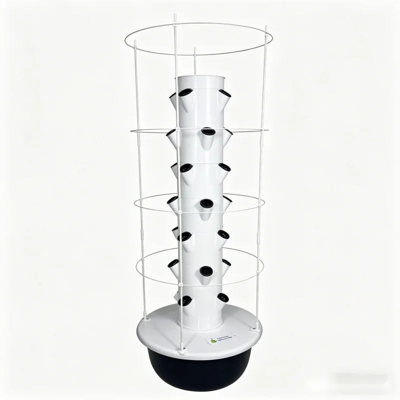 9층 에어로포닉 수경 재배 채소 재배기, 트렐리스가 있 - Smart Garden Vertical Planter 리뷰 및 가격