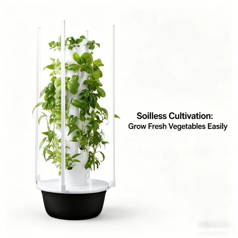 스페이스트리 7층 수직 수경 재배 정원 실내 스마트 플 - Smart Garden Vertical Planter 리뷰 및 가격