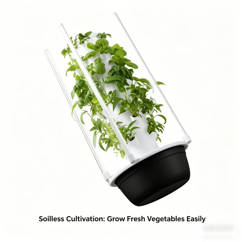 5층 스마트 수직 수경 재배 정원, 성장 조명 포함,  - Smart Garden Vertical Planter 리뷰 및 가격