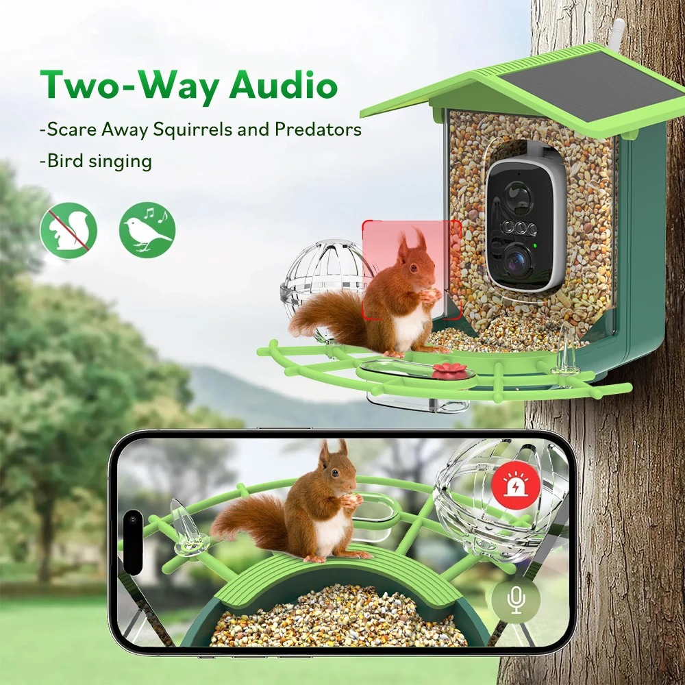 스마트 AI 조류 급식기, 조류 식별 HD 카메라, 태 - Smart Garden Ai 리뷰 및 가격