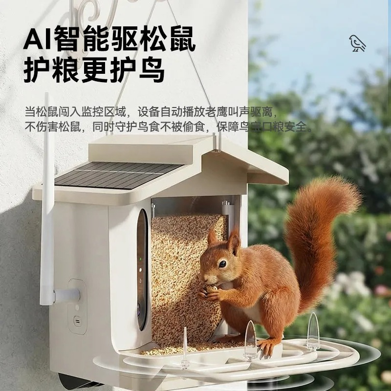 스마트 버드 피더 HD 카메라 AI 감지 기능 야외 정 - Smart Garden Ai 리뷰 및 가격