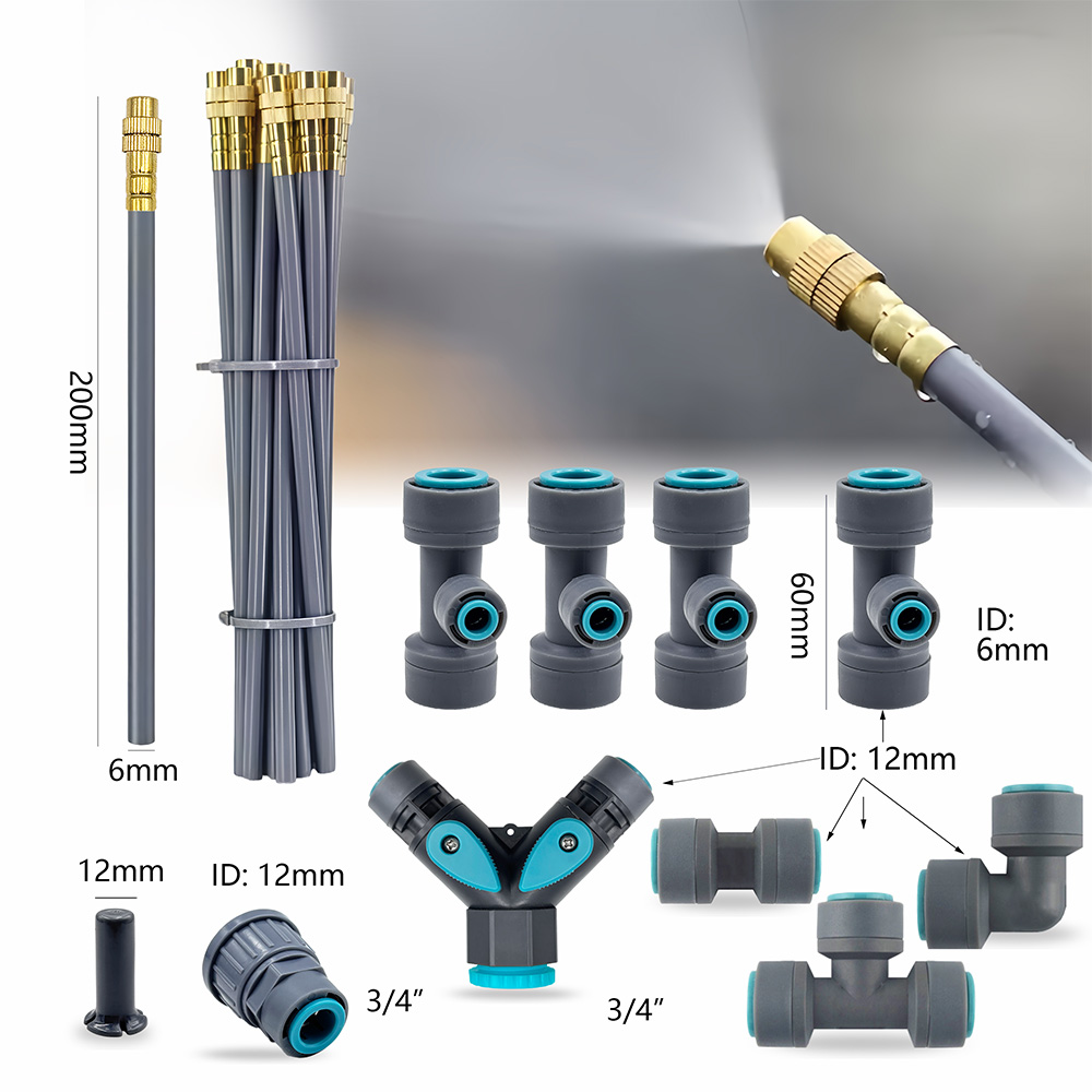 3/8인치 PE 호스 플렉시블 360 °   조절 가능 - Smart Garden Hose 리뷰 및 가격