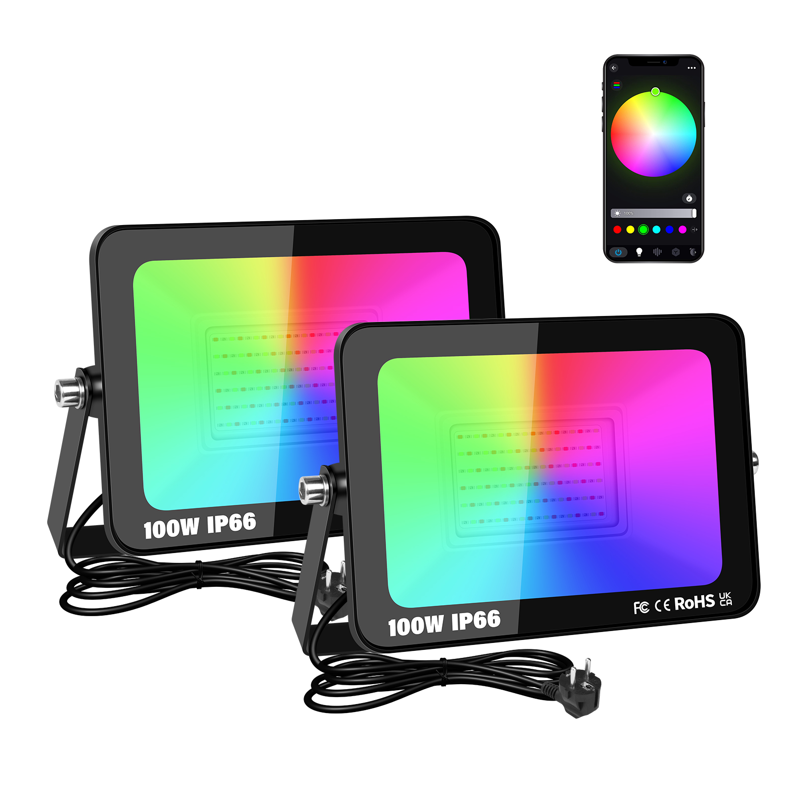 SKYWORLD APP RGB 스마트 투광 조명(플러그 - App Smart Garden 리뷰 및 가격