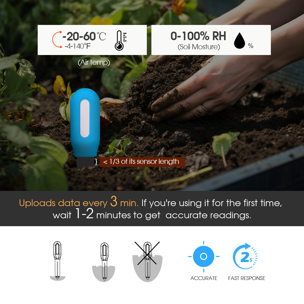 1PCS 투야 지그비 토양 센서 습도 온도 수분 감지기 - Smart Soil Sensor 리뷰 및 가격