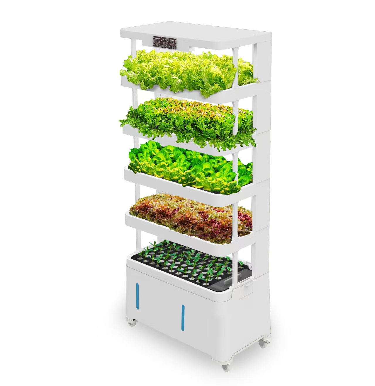 첨단 수직 농업 수경 재배 채소 재배용 가정용 스마트  - Smart Garden Vertical Planter 리뷰 및 가격