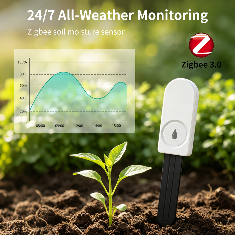스마트 지그비 토양 수분 센서 온도 습도 측정기 열습도 - Smart Soil Sensor 리뷰 및 가격