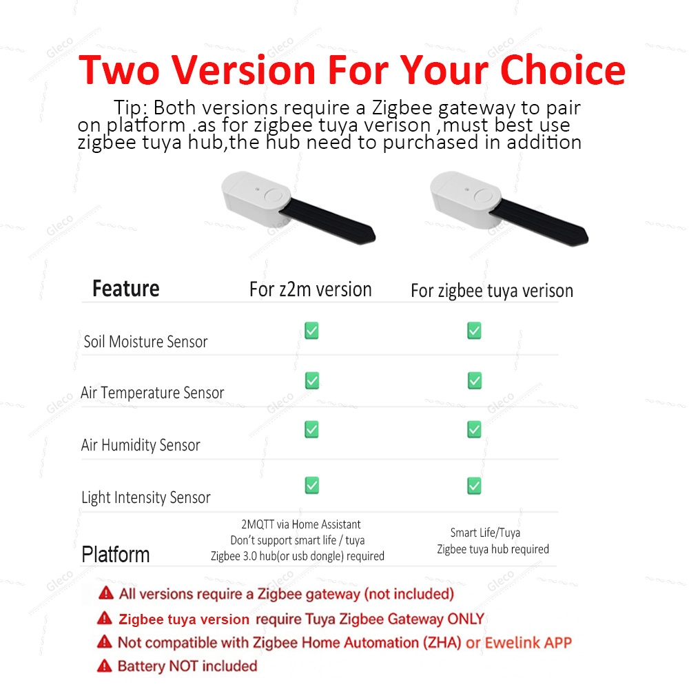 4in1 Zigbee 토양 수분 온도 습도 센서(정원  - Smart Soil Sensor 리뷰 및 가격