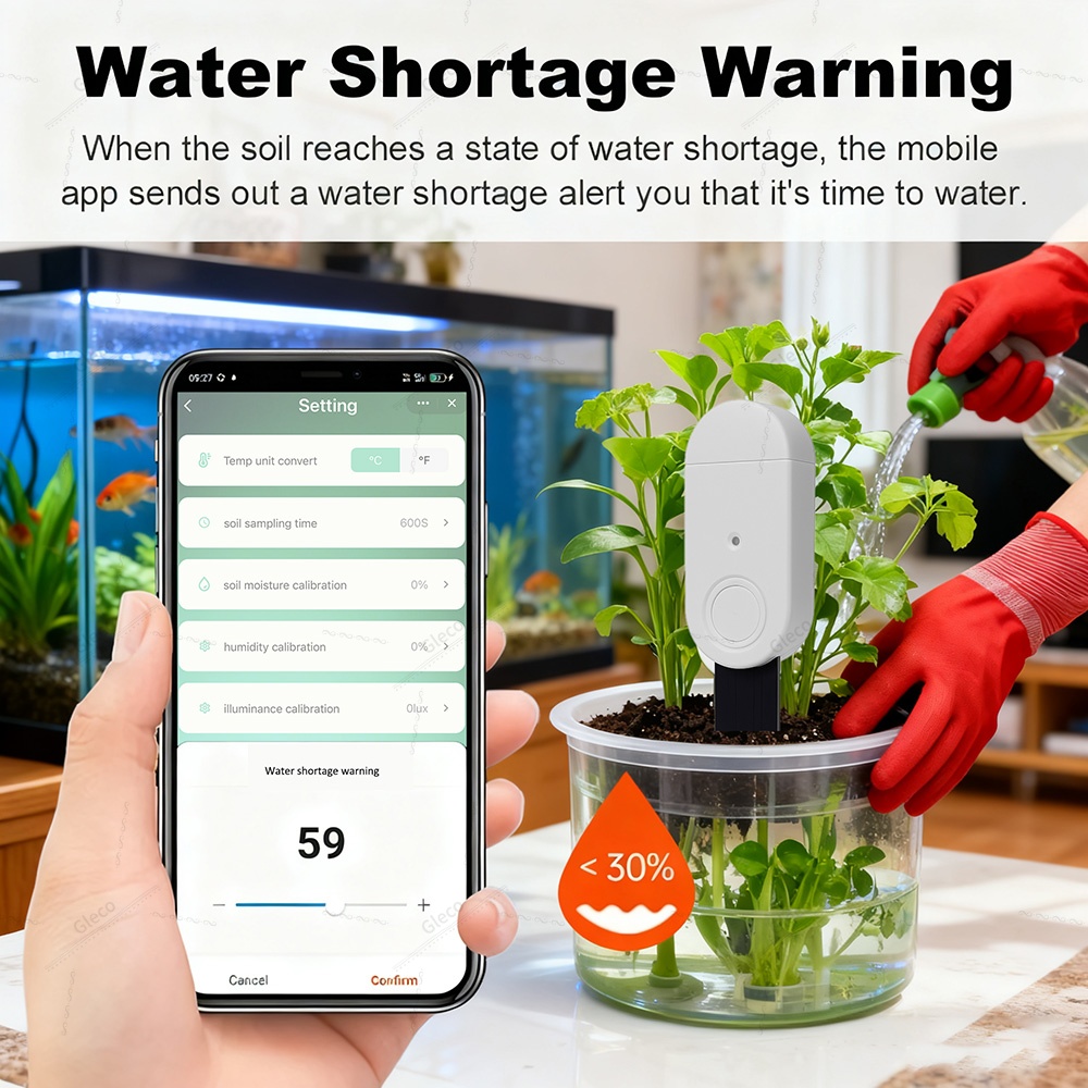 4in1 Zigbee 토양 수분 온도 습도 센서(정원  - Smart Soil Sensor 리뷰 및 가격