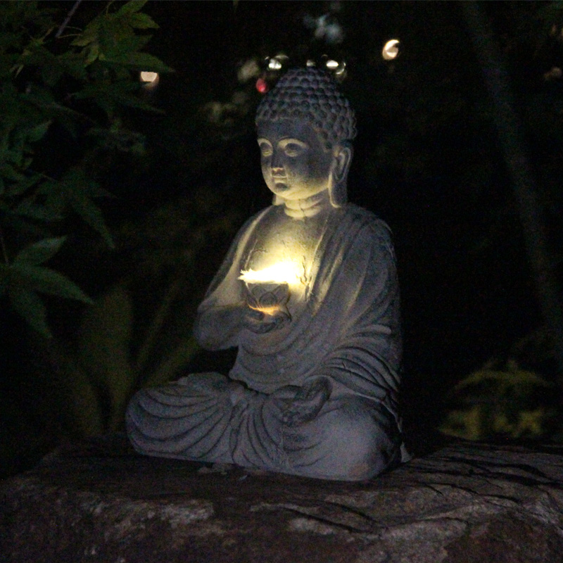 수지 태양 부처님 동상 조각 정원 장식 조명 선 아시아 - Smart Zen Garden 리뷰 및 가격