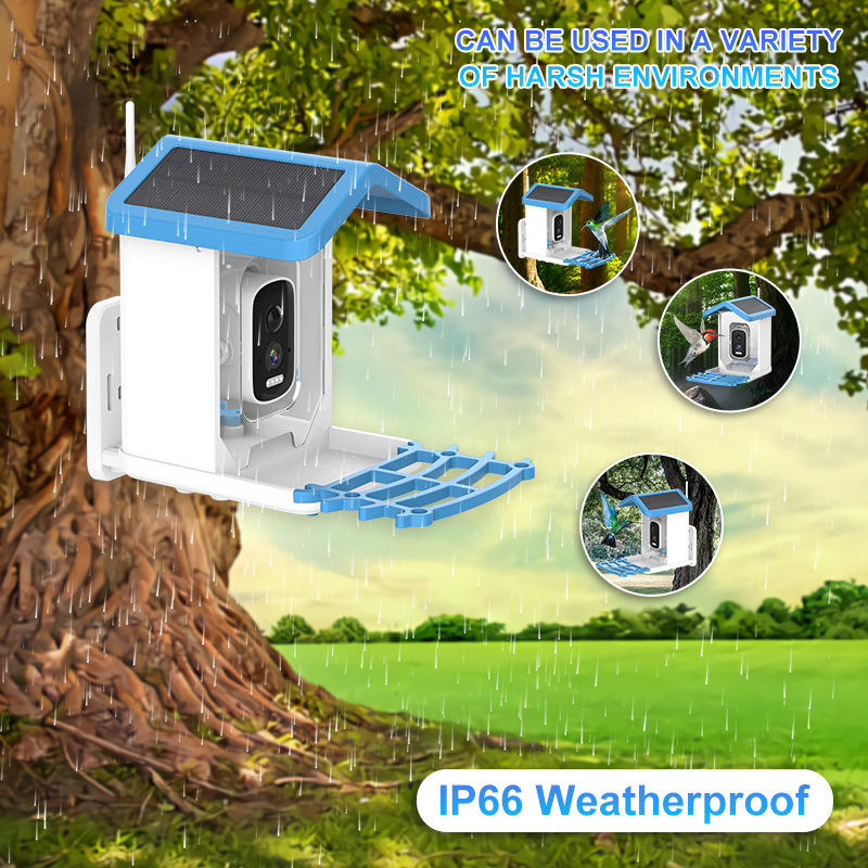 AI WiFi HD 자동 스마트 새 모이통 카메라 태양 - Smart Garden Ai 리뷰 및 가격