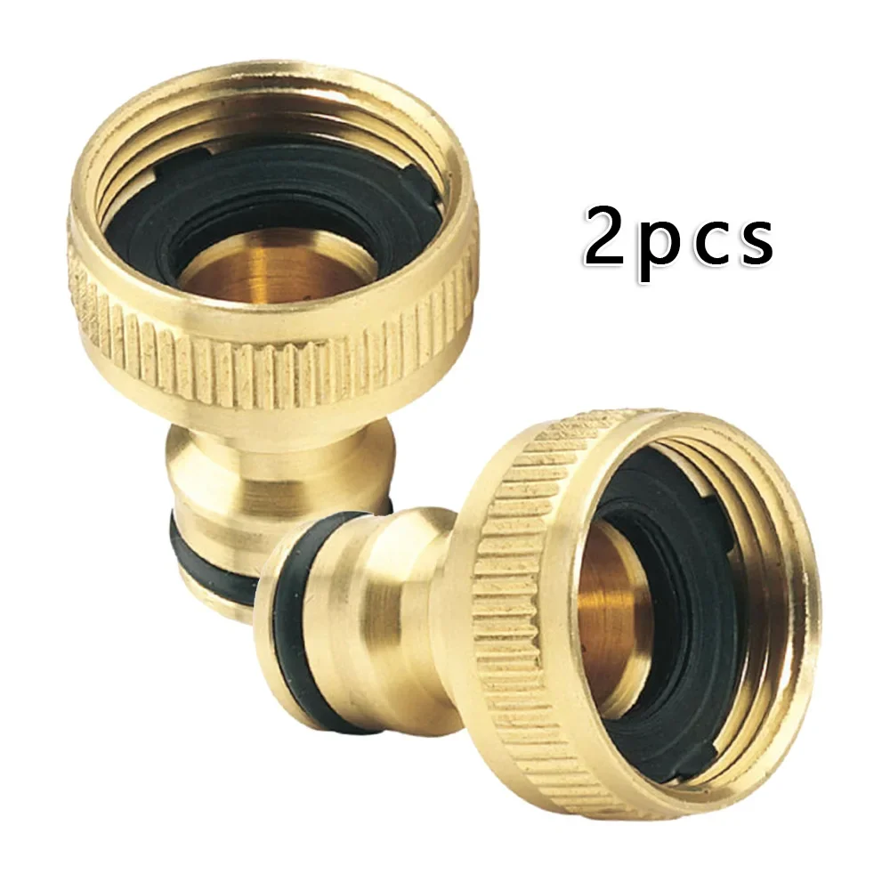 2개입 정원 수도꼭지 어댑터 3/4''~1/2'' 퀵  - Smart Garden Hose 리뷰 및 가격