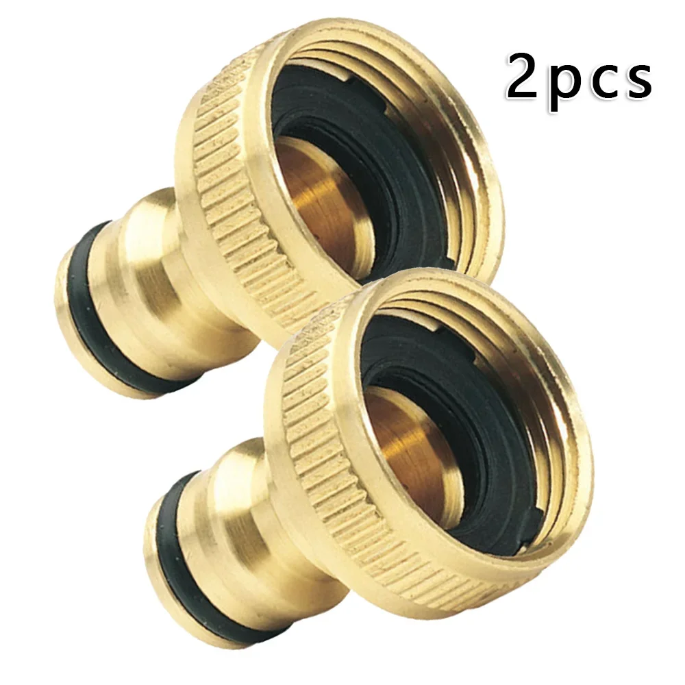 2개입 정원 수도꼭지 어댑터 3/4''~1/2'' 퀵  - Smart Garden Hose 리뷰 및 가격