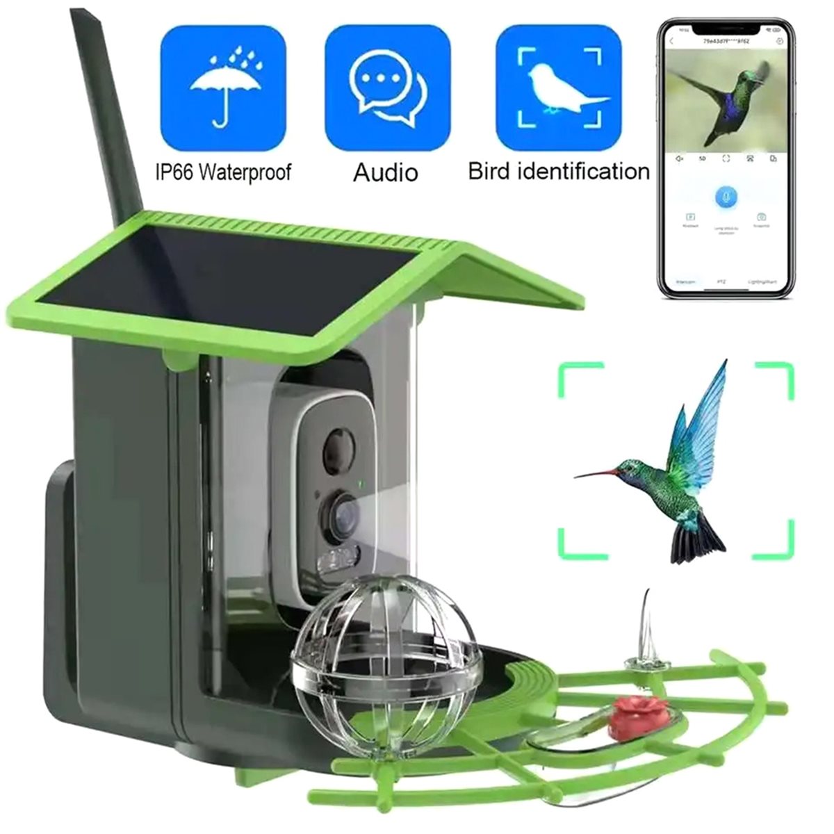 AI 종 식별 기능이 있는 ABPP 스마트 새 모이통  - Smart Garden Ai 리뷰 및 가격