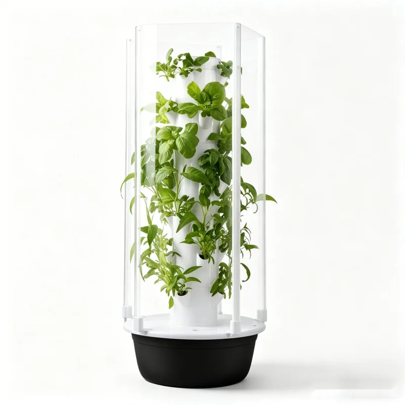 스페이스트리 수직 수경 재배 타워 스마트 채소 재배기  - Smart Garden Vertical Planter 리뷰 및 가격