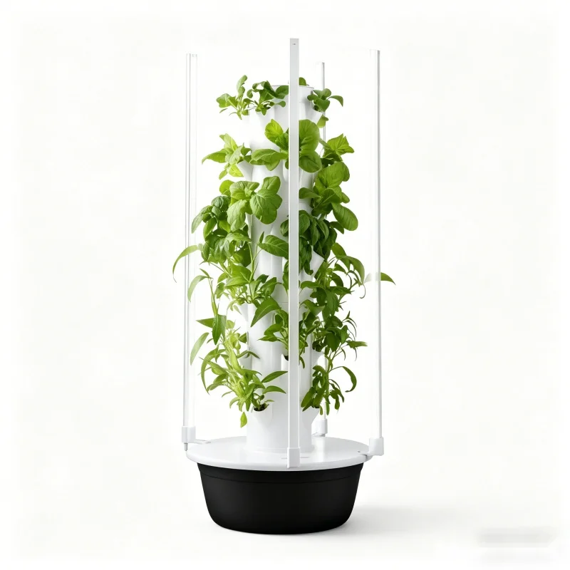 스페이스트리 수직 수경 재배 타워 실내 스마트 가든 시 - Smart Garden Vertical Planter 리뷰 및 가격
