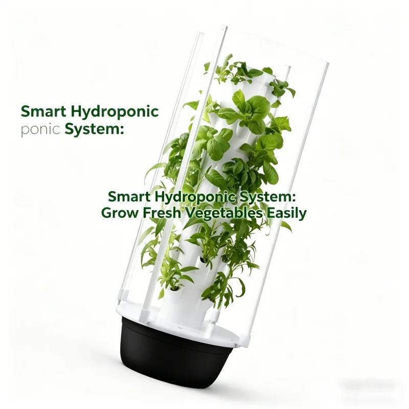스페이스트리 수직 수경 재배 타워 실내 스마트 가든 시 - Smart Garden Vertical Planter 리뷰 및 가격