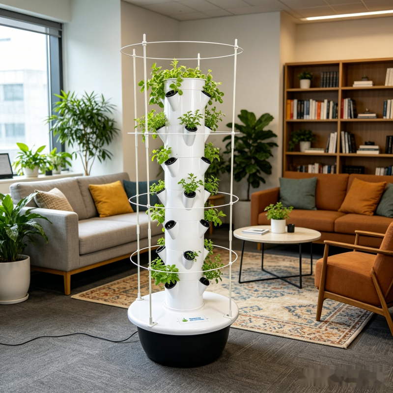스페이스트리 크로스보더 수직 수경재배 타워 시스템 스마 - Smart Garden Vertical Planter 리뷰 및 가격