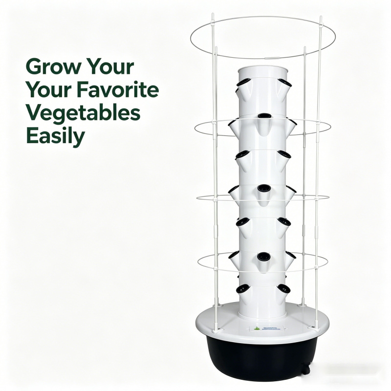 스페이스트리 크로스보더 수직 수경재배 타워 시스템 스마 - Smart Garden Vertical Planter 리뷰 및 가격