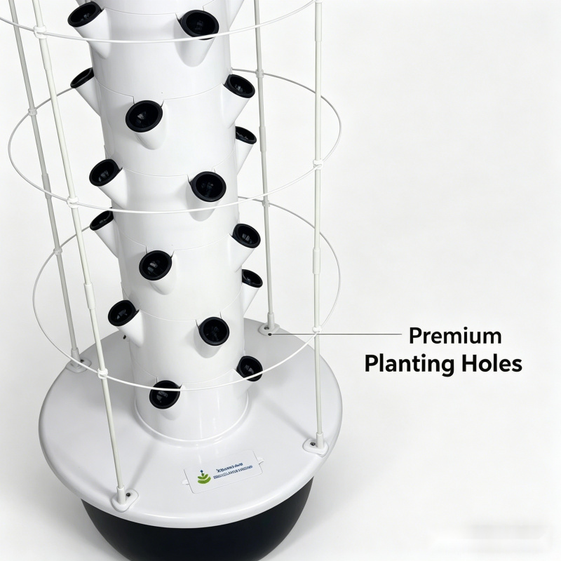 스페이스트리 크로스보더 수직 수경재배 타워 시스템 스마 - Smart Garden Vertical Planter 리뷰 및 가격