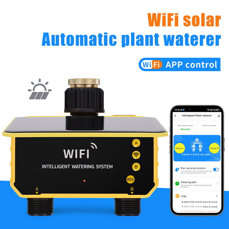 WiFi 1/2 콘센트 태양광 관개 타이머 스마트 앱  - App Smart Garden 리뷰 및 가격