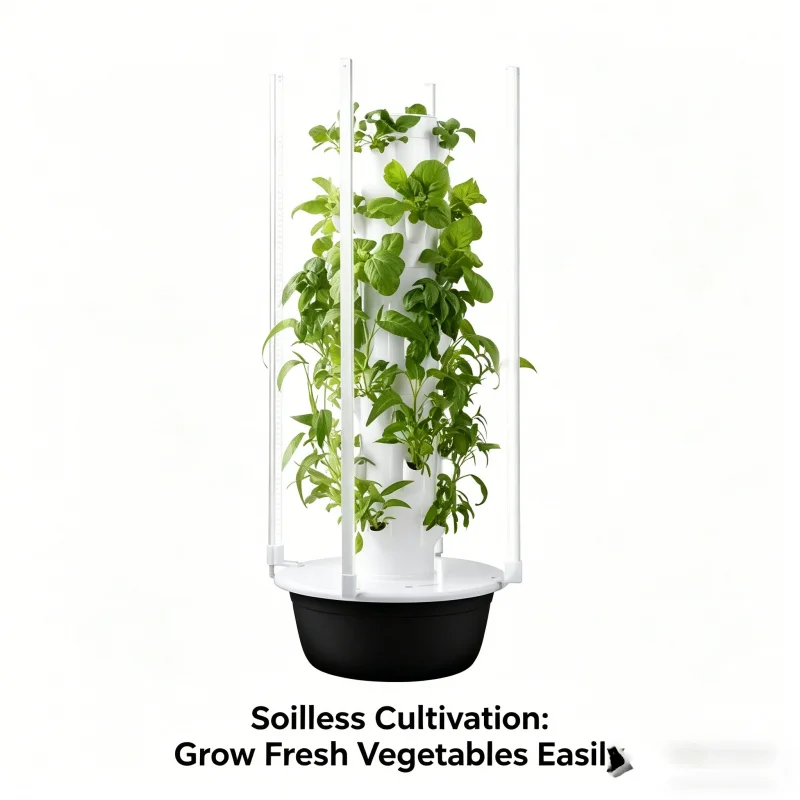 스페이스트리 9층 수직 수경 재배 정원 (그로우 라이트 - Smart Garden Vertical Planter 리뷰 및 가격