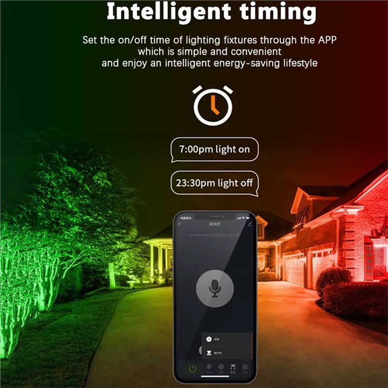 A03F-정원 파티용 Wifi 100W RGB 투광등  - App Smart Garden 리뷰 및 가격