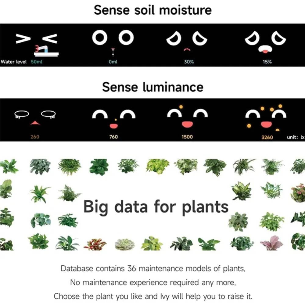 AI 칩 7개 센서가 탑재된 스마트 화분, 가정, 책상 - Smart Garden Ai 리뷰 및 가격