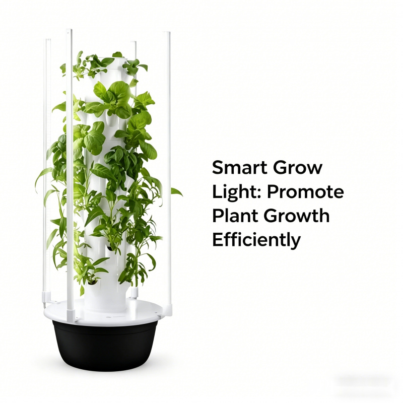5층 스페이스트리 수직 수경 재배 타워(재배등 포함)  - Smart Garden Vertical Planter 리뷰 및 가격