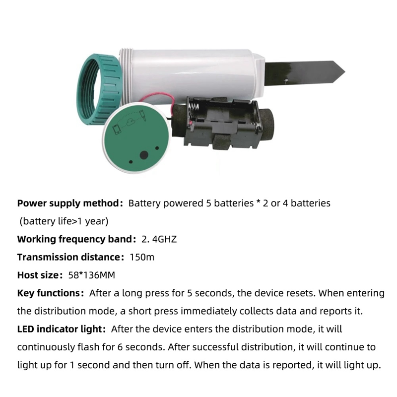 Zigbee Smart 4 In 1 토양 테스터 햇빛/ - Smart Soil Sensor 리뷰 및 가격